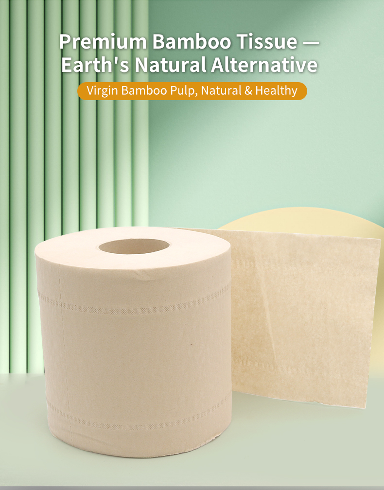 Recycled Bamboo Toilet Tissue Paper Wholesale