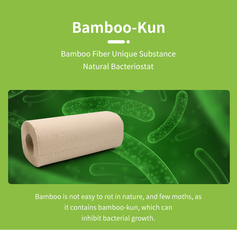 Bamboo-Kun; Bamboo Fiber Unique Substance, Natural Bacteriostat