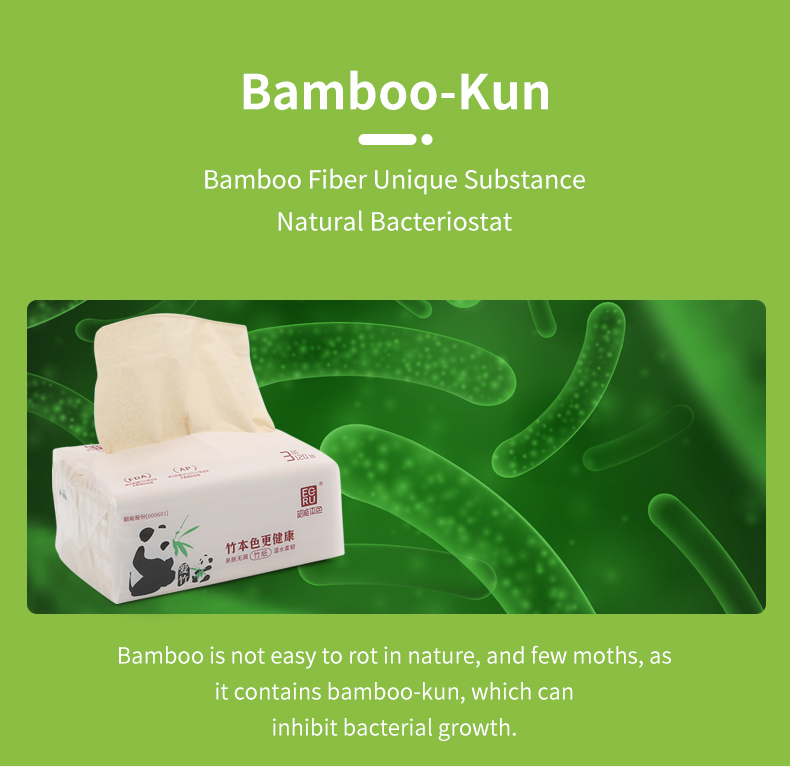 Bamboo-Kun - Bamboo Fiber Unique Substance, Natural Bacteriostat