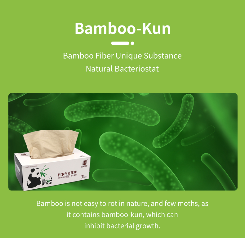 Bamboo-Kun - Bamboo Fiber Unique Substance, Natural Bacteriostat