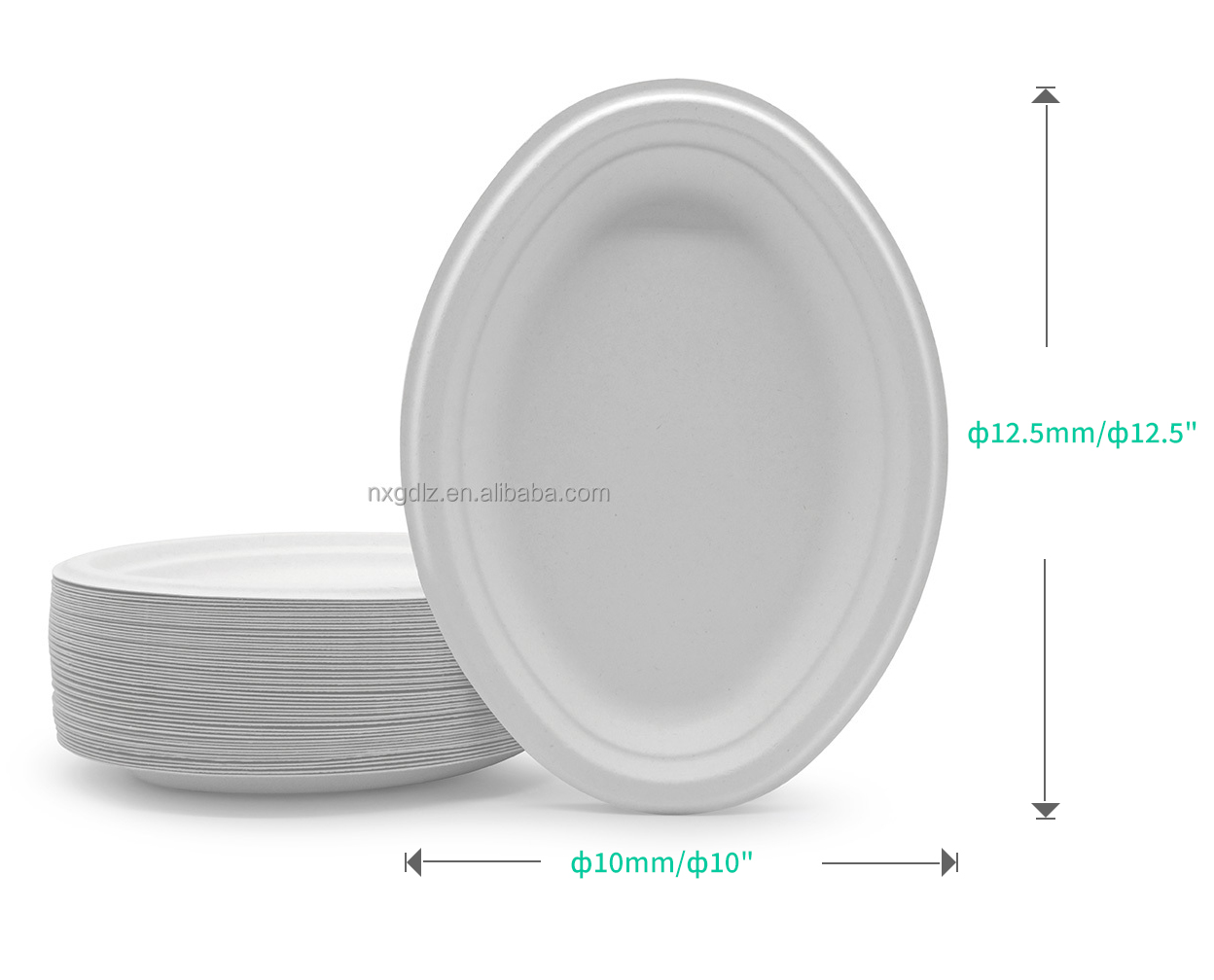 Eco Friendly Disposable Plates for Wedding Luzhou Pack