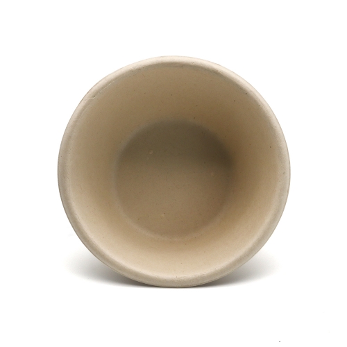 240ml 8oz Φ4.41"xH1.81" 8g Bagasse Compostable Paper Packaging Bowl for Meal with Lid