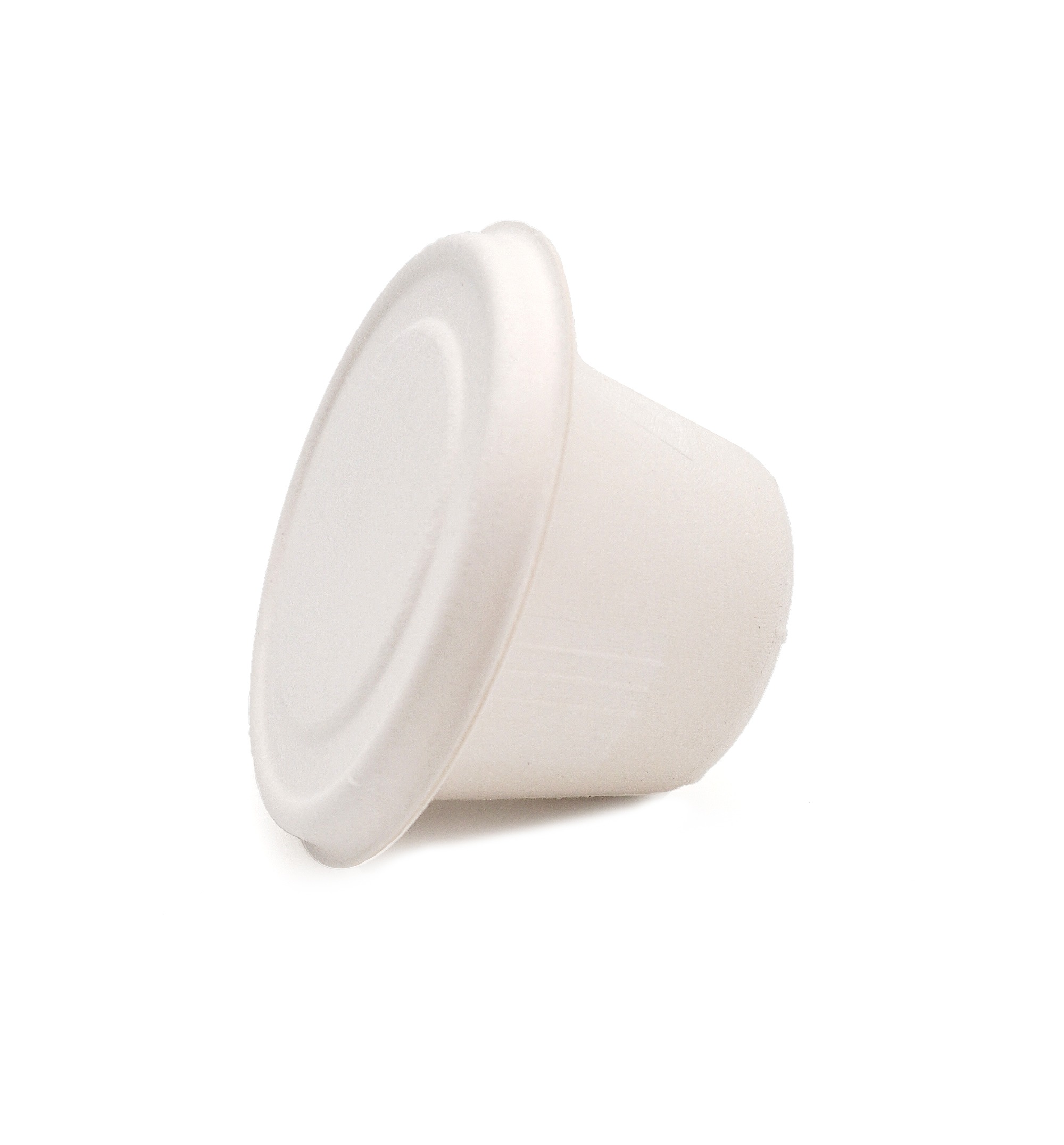 120ml / 4oz ф3.07" H1.89" 5g Bagasse Biodegradable Compostable Small Dipping Sauce Cup with Lid