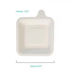 Biodegradable Disposable Tableware Set for Barbecue