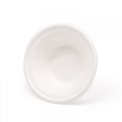 360ml 12oz Φ6.10xH1.79" 11g Bagasse Compostable Fruit and Vegetable Bowl