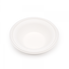 360ml 12oz Φ6.10xH1.79" 11g Bagasse Compostable Fruit and Vegetable Bowl
