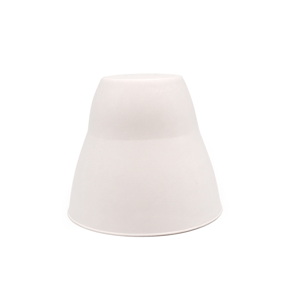 4oz 130ml Φ2.76*Φ1.38*H2.36" 6.5g Bagasse Biodegradable Cone Cup Ice Cream