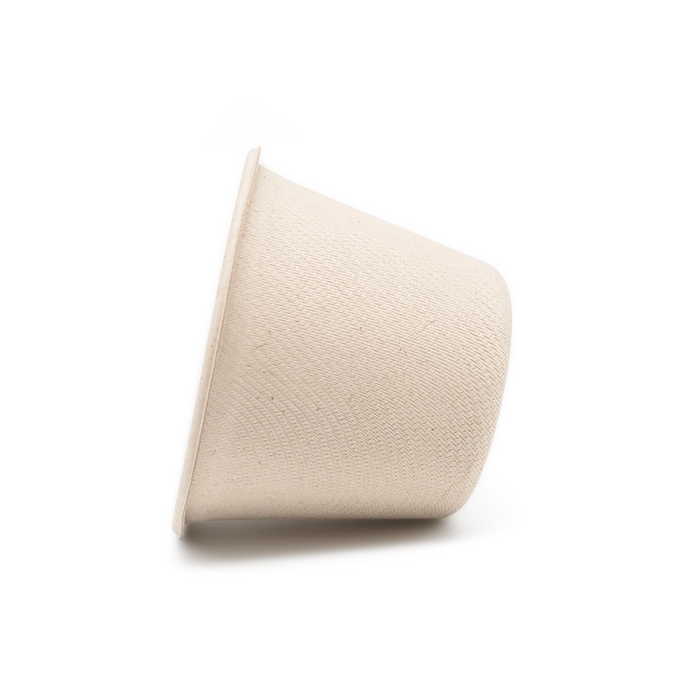 4oz 120ml Φ2.95*Φ1.73*H1.89" 4.5g Bagasse Biodegradable Cup for Ice Cream