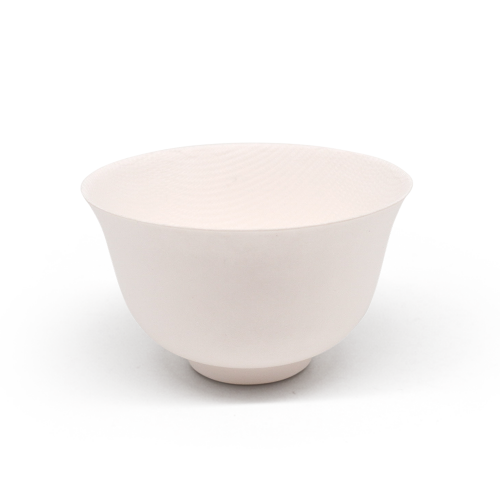 4oz 130ml Φ3.03*Φ1.26*H1.26" 6g Bagasse Biodegradable Ice Cream Cup