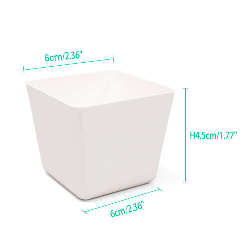 4oz 125ml 2.36*2.36*H1.77" 9g Bagasse Biodegradable Ice Cream Cup