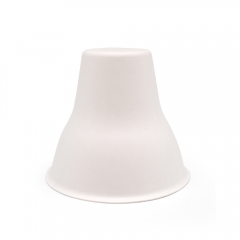 5oz 160ml Φ3.46*Φ1.57*H2.95" 11g Bagasse Biodegradable Icecream Cone Cup
