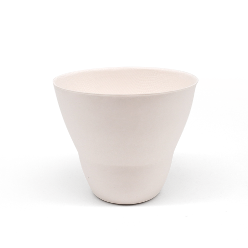 4oz 130ml Φ2.76*Φ1.38*H2.36" 6.5g Bagasse Biodegradable Cone Cup Ice Cream