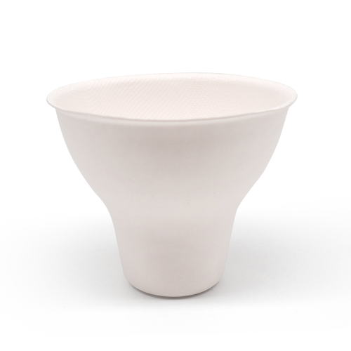 7oz 200ml Φ3.74*Φ1.57*H3.27" 11g Bagasse Biodegradable Cup for Ice Cream