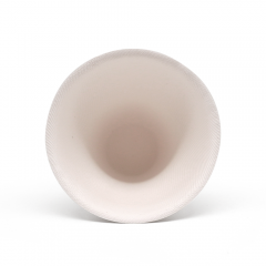 5oz 160ml Φ3.46*Φ1.57*H2.95" 11g Bagasse Biodegradable Icecream Cone Cup