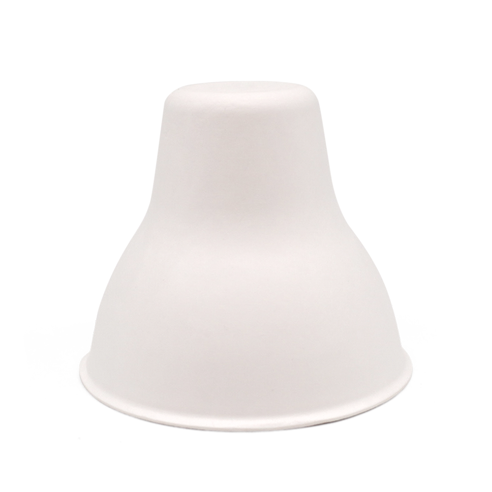 7oz 200ml Φ3.74*Φ1.57*H3.27" 11g Bagasse Biodegradable Cup for Ice Cream