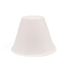 5oz 160ml Φ3.46*Φ1.57*H2.40" 7g Bagasse Biodegradable Ice Cream Cone Cups
