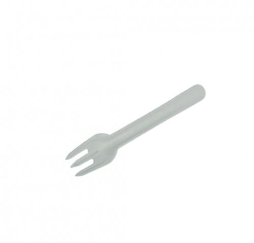 6.30x1.18" 3.7g Heavy-Duty Bagasse Biodegradable Compostable Disposable Eco Friendly Disposable Fork