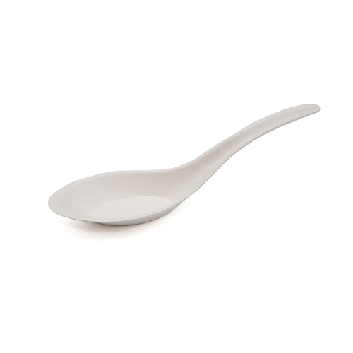 5.51" 4g Heavy-Duty Bagasse Bio-degradable Compostable Disposable Spoon