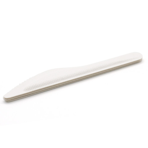 6.34x0.67xH0.12" 3.5g Heavy-Duty Bagasse Biodegradable Compostable Disposable Knife