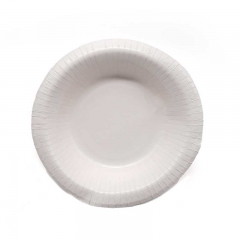 9" Deep Cardboard Disposable Paper Plate