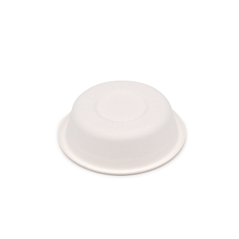 30ml / 1oz ф2.44" H0.71" 2g Bagasse Biodegradable Compostable Condiment Dipping Cup