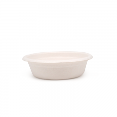 30ml / 1oz ф2.44" H0.71" 2g Bagasse Biodegradable Compostable Condiment Dipping Cup