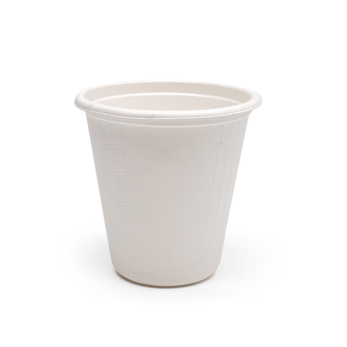 8oz φ80mm H90mm 8g Sugarcane Bagasse Biodegradable Cups