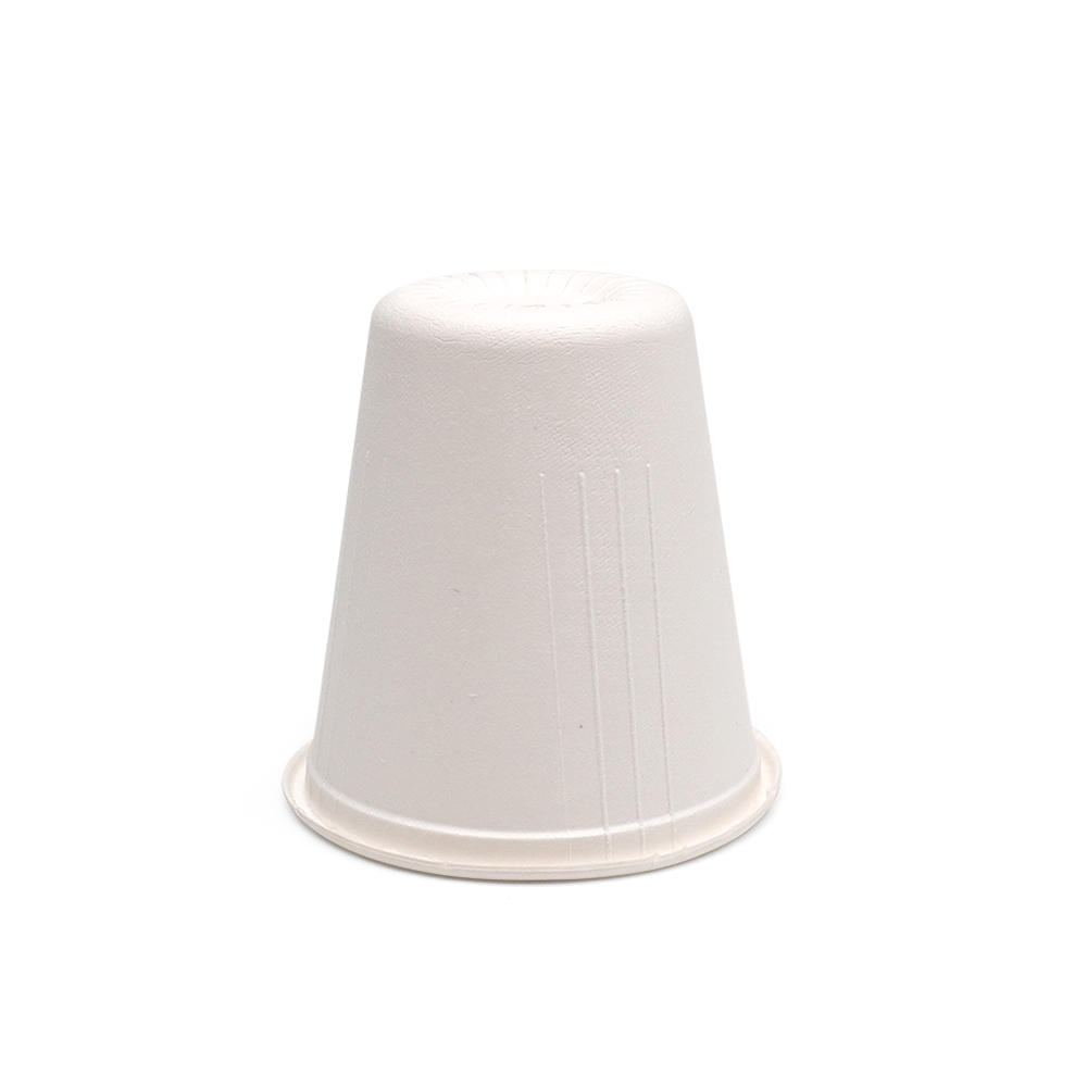 6.5oz φ80mm H80mm 7g Sugarcane Bagasse Biodegradable Cups