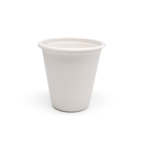 6.5oz φ80mm H80mm 7g Sugarcane Bagasse Biodegradable Cups