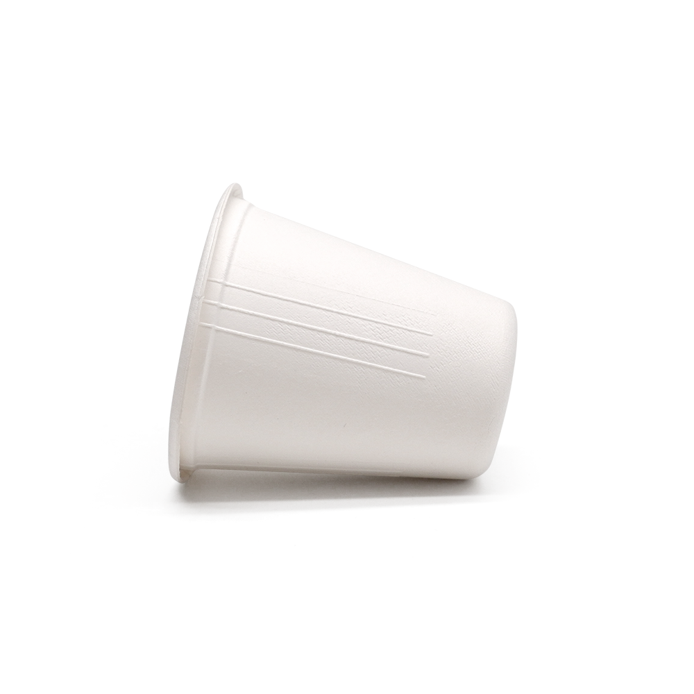 6.5oz φ80mm H80mm 7g Sugarcane Bagasse Biodegradable Cups
