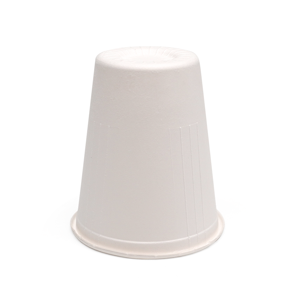 12oz φ90mm H98mm 10g Sugarcane Bagasse Biodegradable Cups