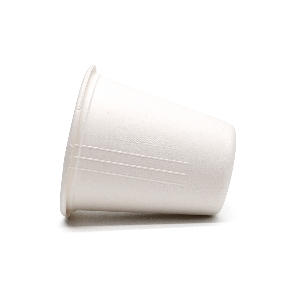 8oz φ80mm H90mm 8g Sugarcane Bagasse Biodegradable Cups