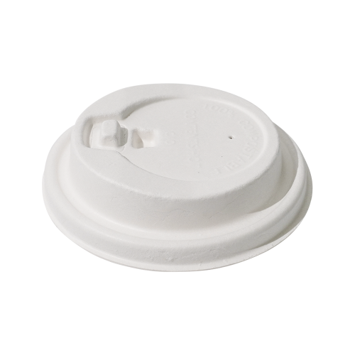 ∅90mm 5g Bagasse Biodegradable Compostable Cup Lid