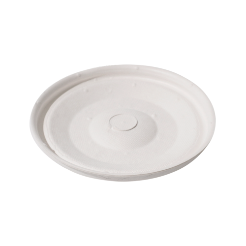 ∅90mm 5g Bagasse Biodegradable Compostable Cold Drink Cup Lid