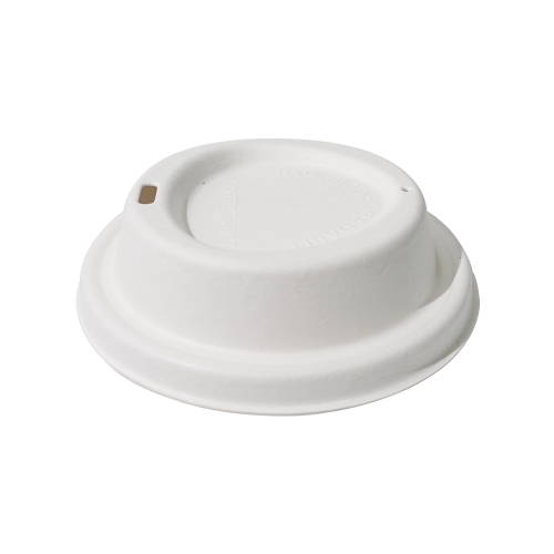 ∅90mm 5g Bagasse Biodegradable Compostable Cup Lid