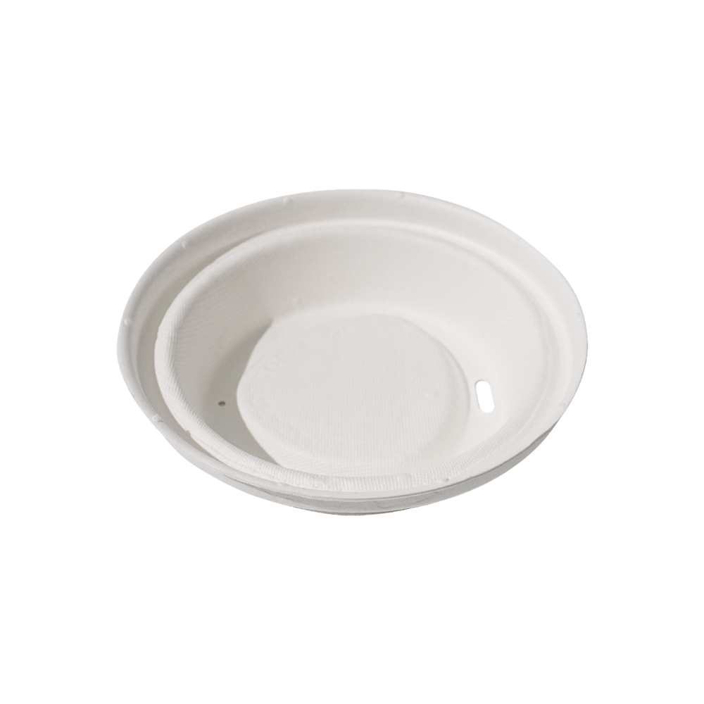 ∅80mm 4g Bagasse Biodegradable Compostable Cup Lid