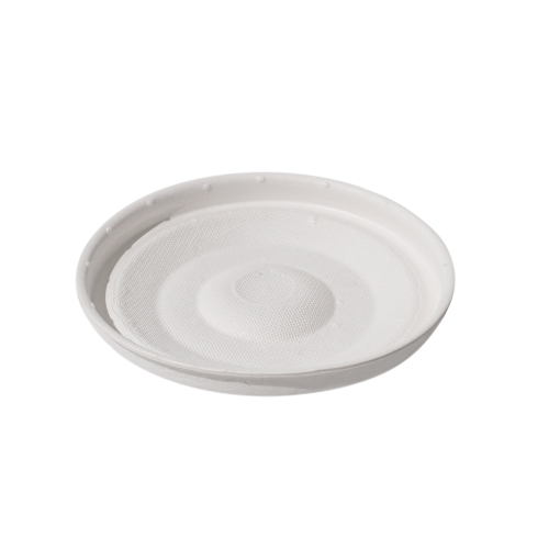 ∅80mm 4g Bagasse Biodegradable Compostable Cold Drink Cup Lids
