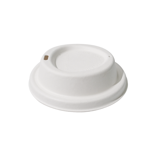 ∅80mm 4g Bagasse Biodegradable Compostable Cup Lid