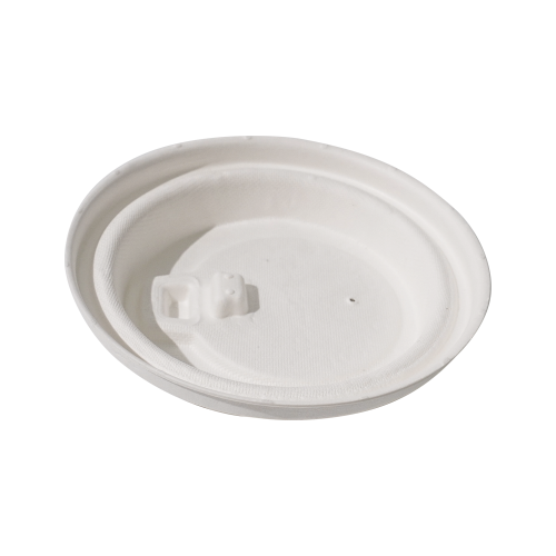 ∅90mm 5g Bagasse Biodegradable Compostable Cup Lid