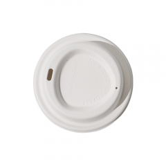 ∅80mm 4g Bagasse Biodegradable Compostable Cup Lid