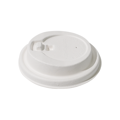 ∅80mm 4g Bagasse Biodegradable Compostable Cup Lid