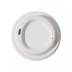 ∅90mm 5g Bagasse Biodegradable Compostable Cup Lid