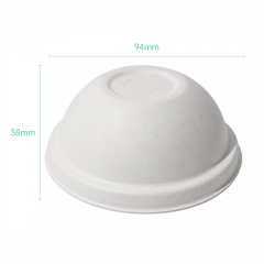 ∅90mm 5.5g Bagasse Biodegradable Compostable Cup Lid