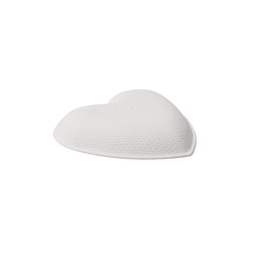 Bagasse Biodegradable Heart-Shaped Dipping Sauce Tray