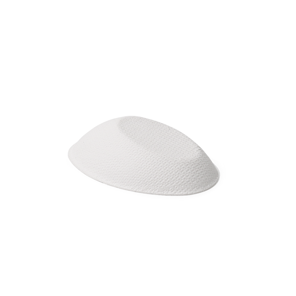 Bagasse Biodegradable Egg-Shaped Dipping Sauce Tray