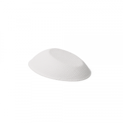 Bagasse Biodegradable Egg-Shaped Dipping Sauce Tray