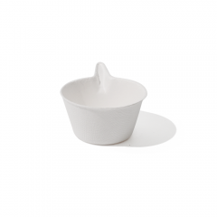 Bagasse Biodegradable Deep Pan Dipping Sauce Tray
