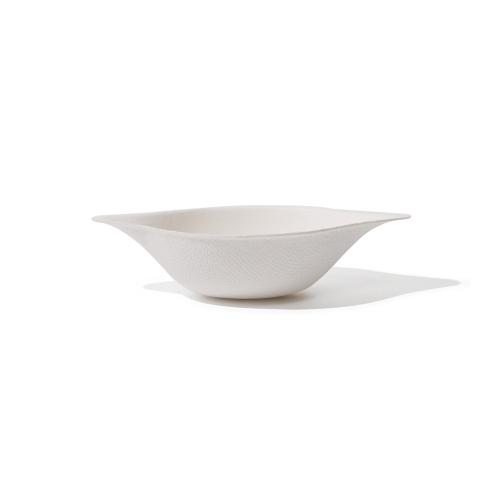 Bagasse Biodegradable Lemon-Shaped Dipping Sauce Tray
