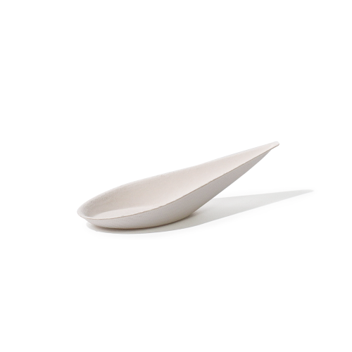 Bagasse Biodegradable Raindrop-Shaped Dipping Sauce Tray