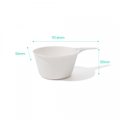 Bagasse Biodegradable Deep Pan Dipping Sauce Tray